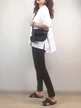 「RUGGEDWORKS」｜ange⭐︎さん（レディース・165cm）の夏コーディネート