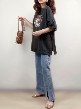 ange⭐︎さん（レディース・165cm）の夏コーディネート