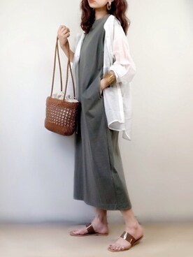 ange⭐︎さん（レディース・165cm）の夏コーディネート
