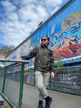 「Carhartt（カーハート）のアイテム（トップス、その他）」を使った、ccyy00さん（レディース）の春コーディネート