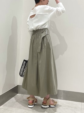 b a b aさん（レディース・158cm）の春コーディネート