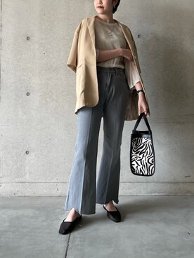 b a b aさん（レディース・158cm）の春コーディネート