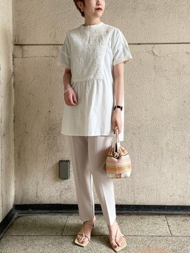 b a b aさん（レディース・158cm）の春コーディネート