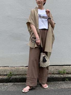 b a b aさん（レディース・158cm）の夏コーディネート