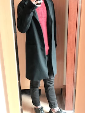 りょうさん（メンズ・174cm）の冬コーディネート