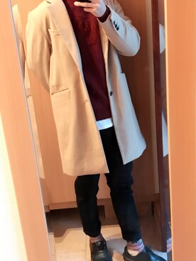 りょうさん（メンズ・174cm）の冬コーディネート