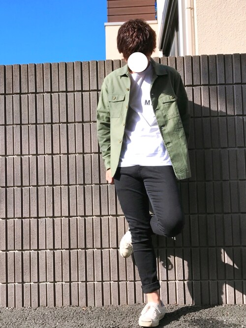 りょう|URBAN RESEARCH ROSSO MENのミリタリージャケットを使ったコーディネート - WEAR りょう|URBAN RESEARCH ROSSO MENのミリタリージャケットを使ったコーディネート - WEAR