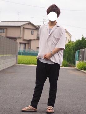 りょうさん（メンズ・174cm）の夏コーディネート