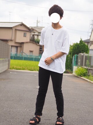 黒スキニーを使ったシンプルコーデ りょうのお気に入りフォルダ Wear