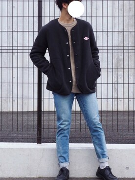 「zozoデニム」｜「アイテム（ブーツ）」を使った、りょうさん（メンズ・174cm）の秋コーディネート