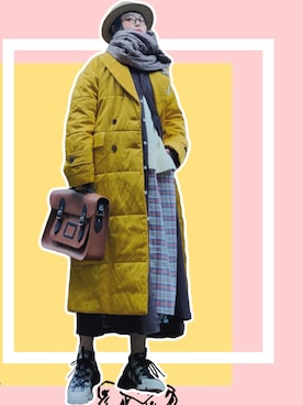 「DRIES VAN NOTEN（ドリスヴァンノッテン）のアイテム（ジャケット/アウター）」を使った、輪廻愛さん（レディース・165cm）の春コーディネート