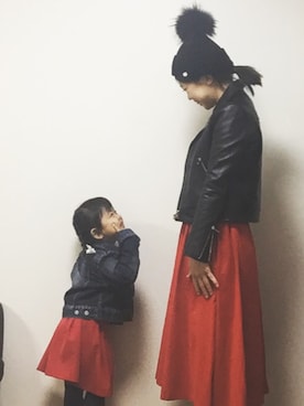 　　akiko_myclozetteさん（キッズ・90cm）の冬コーディネート