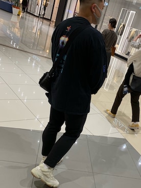 「yeezyboost500」｜SHINYA YONEDAさん（メンズ・169cm）の秋コーディネート