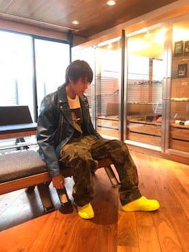 hyshmt04さん（メンズ・180cm）の春コーディネート