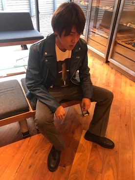 hyshmt04さん（メンズ・180cm）の春コーディネート