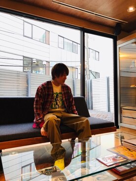 hyshmt04さん（メンズ・180cm）の春コーディネート