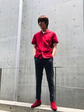 hyshmt04さん（メンズ・180cm）の夏コーディネート