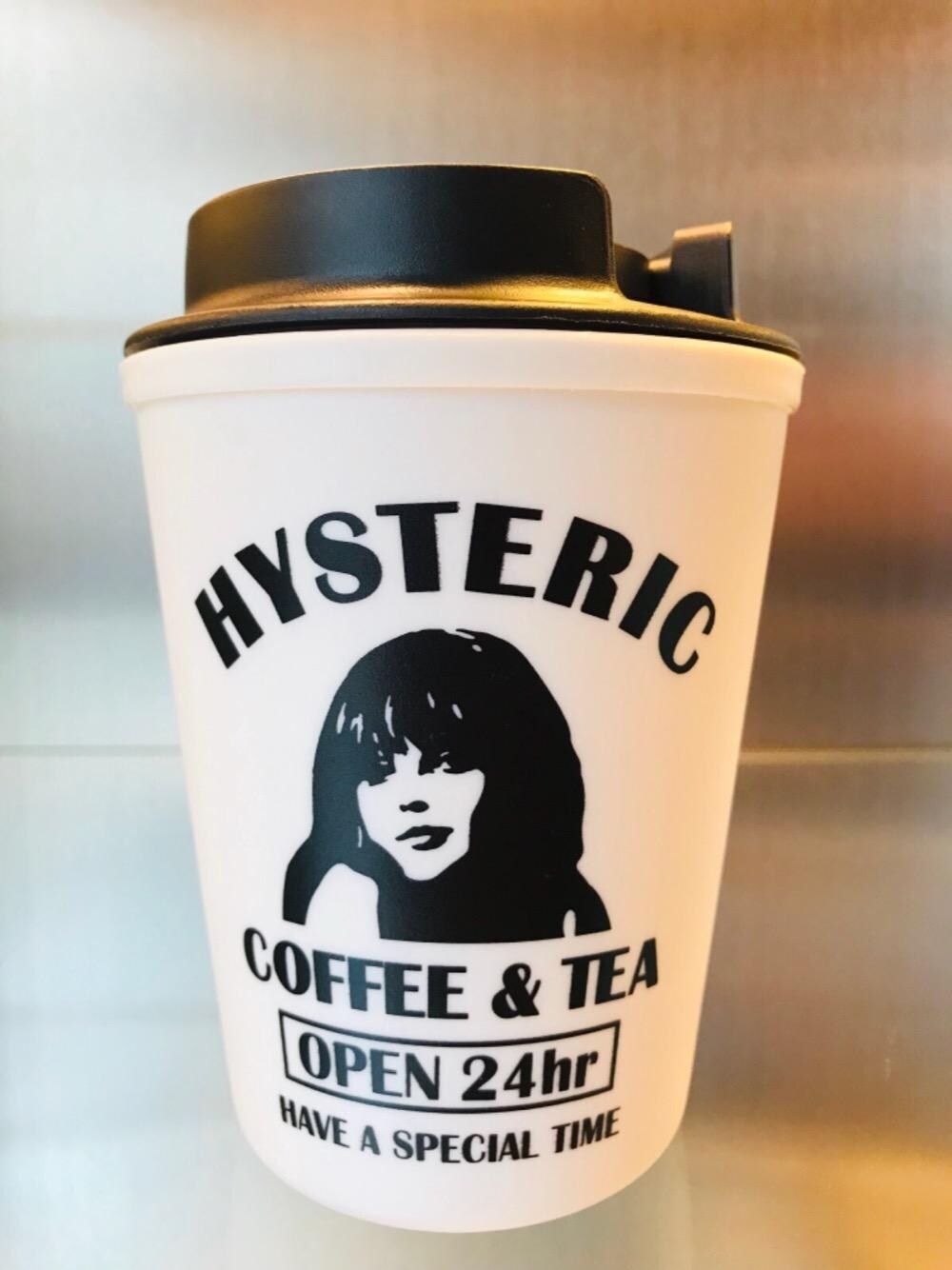 「Hysteric Glamour、ヒステリックグラマー、2019夏SALE」｜「HYSTERIC GLAMOURのHYSTERIC DOUBLE WALL マグスリーク（グラス/マグカップ/タンブラー、ベージュ系）」を使った、hyshmt04さん（メンズ・180cm）の夏コーディネートの1枚目の写真