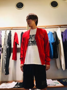 「アイテム（ルームウェア/パジャマ）」を使った、hyshmt04さん（メンズ・180cm）の夏コーディネート