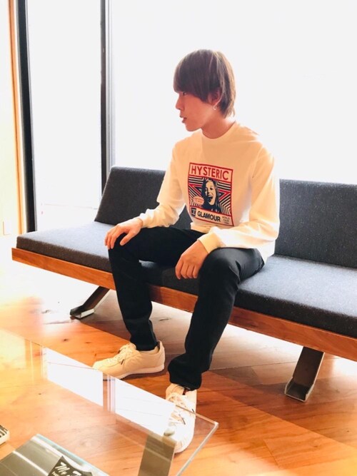 Hysteric Glamour阪急ﾒﾝｽﾞ東京店hyshmt04さんのソックス 靴下を使ったコーディネート Zozotown