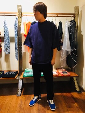 「ビックＴシャツ」｜hyshmt04さん（メンズ・180cm）の秋コーディネート