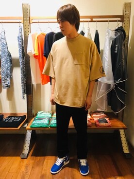 「ビックＴシャツ」｜hyshmt04さん（メンズ・180cm）の秋コーディネート