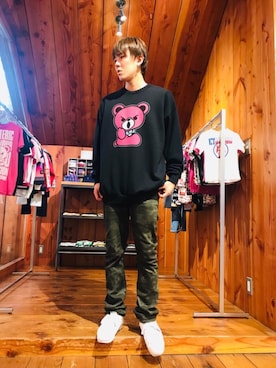 「ビックＴシャツ」｜hyshmt04さん（メンズ・180cm）の秋コーディネート