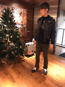 hyshmt04さん（メンズ・180cm）の冬コーディネート