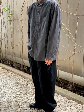 「NOT CONVENTIONAL（ノットコンベンショナル）のアイテム」を使った、NOT CONVENTIONALさん（メンズ・170cm）の冬コーディネート