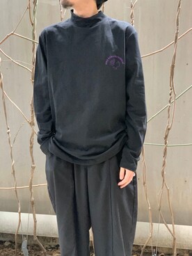 「NOT CONVENTIONAL（ノットコンベンショナル）のアイテム」を使った、NOT CONVENTIONALさん（メンズ・170cm）の冬コーディネート