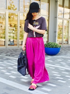 maju☆*:.｡. ♪さん（レディース・161cm）の夏コーディネート