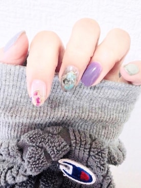 「アイテム（ボディ・ヘアケア、パープル系）」を使った、maju☆*:.｡. ♪さん（レディース・161cm）の冬コーディネート