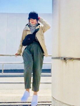 「Supreme.La.La.（シュープリームララ）のアイテム（アクセサリー）」を使った、maju☆*:.｡. ♪さん（レディース・161cm）の春コーディネート