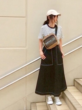 「アイテム（ハンドケア/ハンドクリーム）」を使った、maju☆*:.｡. ♪さん（レディース・161cm）の夏コーディネート