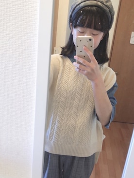 しろカフェさん（レディース・156cm）の秋コーディネート