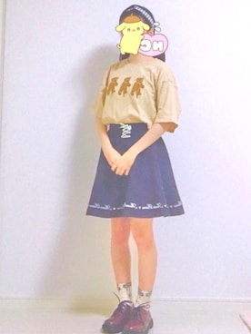 「ブラウンコーデ」｜「アイテム（パンプス）」を使った、oto  だいがくせいさん（レディース・151cm）の夏コーディネート