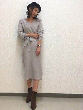 さとぅーさん（レディース・170cm）の秋コーディネート