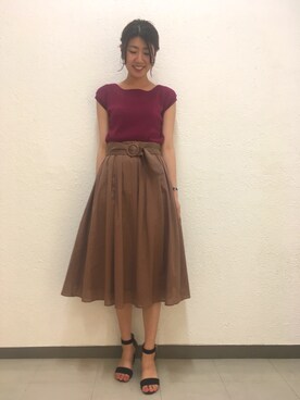 さとぅーさん（レディース・170cm）の春コーディネート