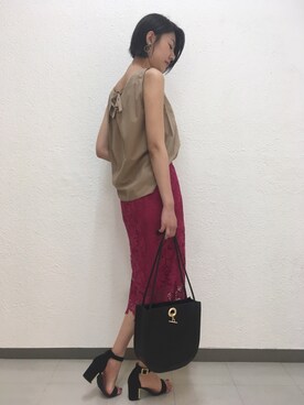 さとぅーさん（レディース・170cm）の夏コーディネート