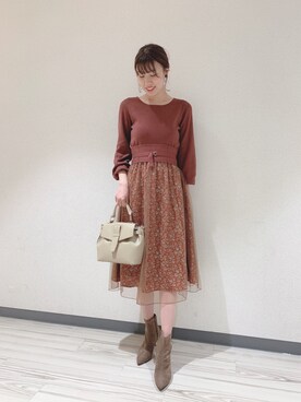 さとぅーさん（レディース・170cm）の秋コーディネート