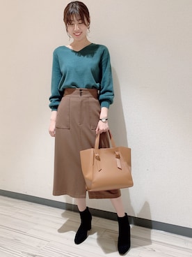 さとぅーさん（レディース・170cm）の冬コーディネート