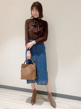 さとぅーさん（レディース・170cm）の冬コーディネート