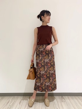 「アイテム（イヤリング）」を使った、さとぅーさん（レディース・170cm・20代）の夏コーディネート