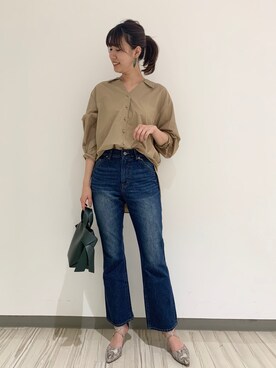 「アイテム（イヤリング）」を使った、さとぅーさん（レディース・170cm・20代）の夏コーディネート