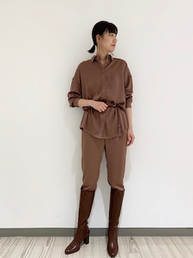 さとぅーさん（レディース・170cm）の秋コーディネート