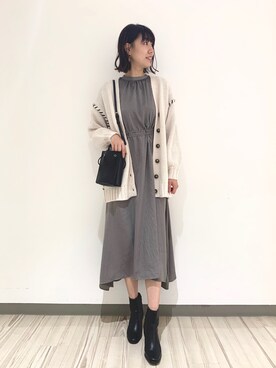 さとぅーさん（レディース・170cm）の秋コーディネート