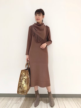 さとぅーさん（レディース・170cm）の秋コーディネート