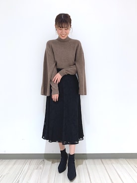 さとぅーさん（レディース・170cm）の冬コーディネート