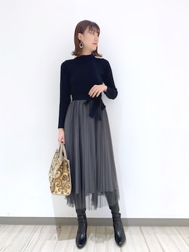 さとぅーさん（レディース・170cm）の冬コーディネート