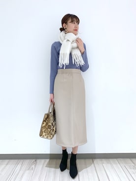 さとぅーさん（レディース・170cm）の冬コーディネート